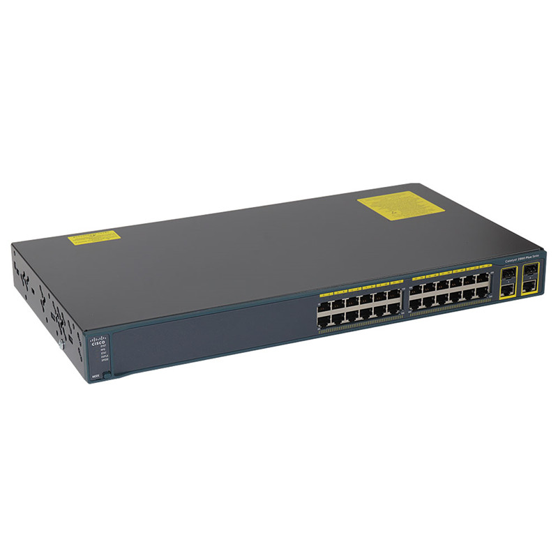 Cisco Catalyst 2960 Plus 24 Port Switch WS-C2960+24TC-L