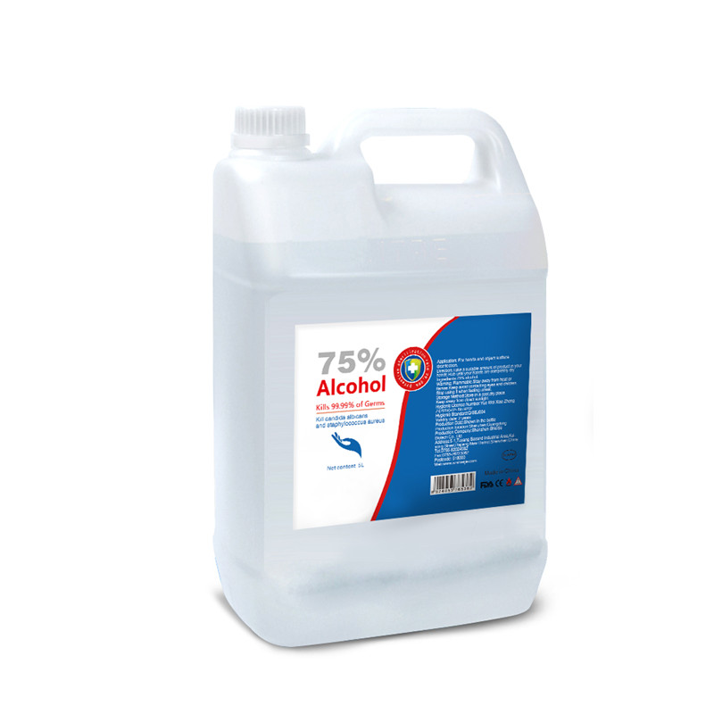 Household Industrial 75% Alcohol Disinfectant 5L Barrel Type Disinfectant
