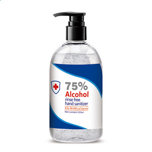 Wholesale Household 300ml 75% Alcohol Hand Sanitizer Rinse-Free Disinfectant Gel