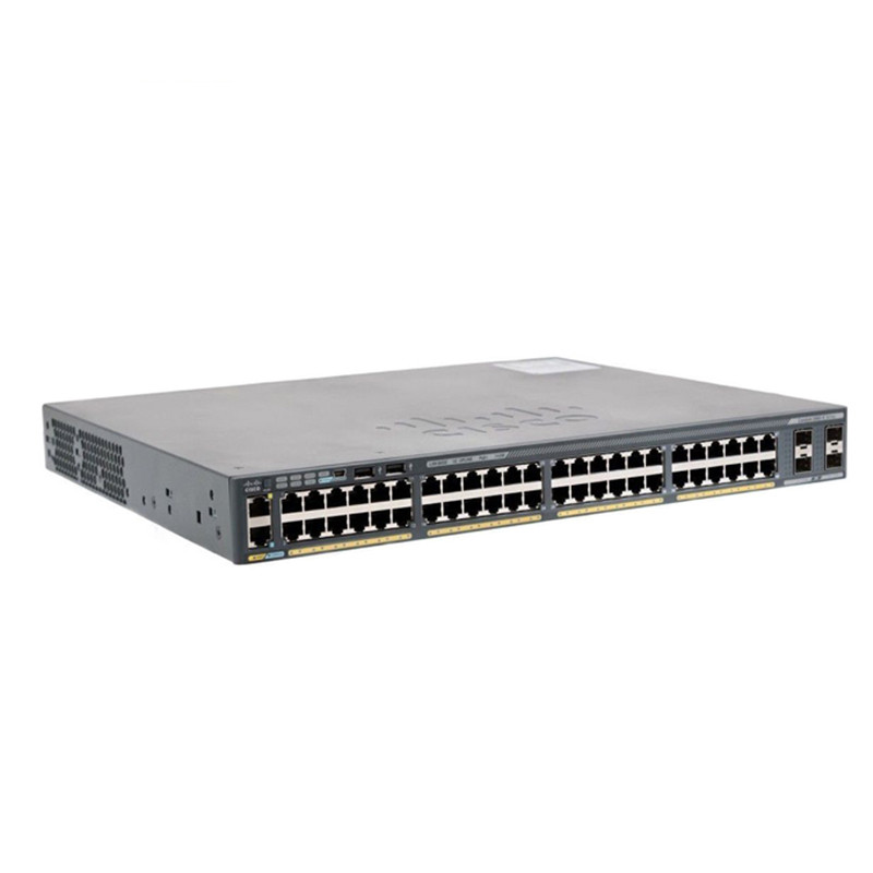 WS-C2960X-48FPS-L, Cisco 2960X 48 Port PoE, Managed Switch