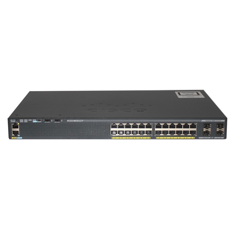 Cisco Catalyst 2960X 24 Port SFP Switch WS-C2960X-24TS-L