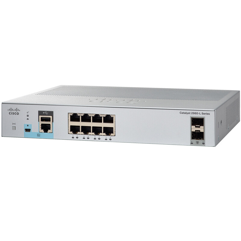 WS-C2960L-8TS-LL, 8 port SFP Switch, Cisco Catalyst 2960-L