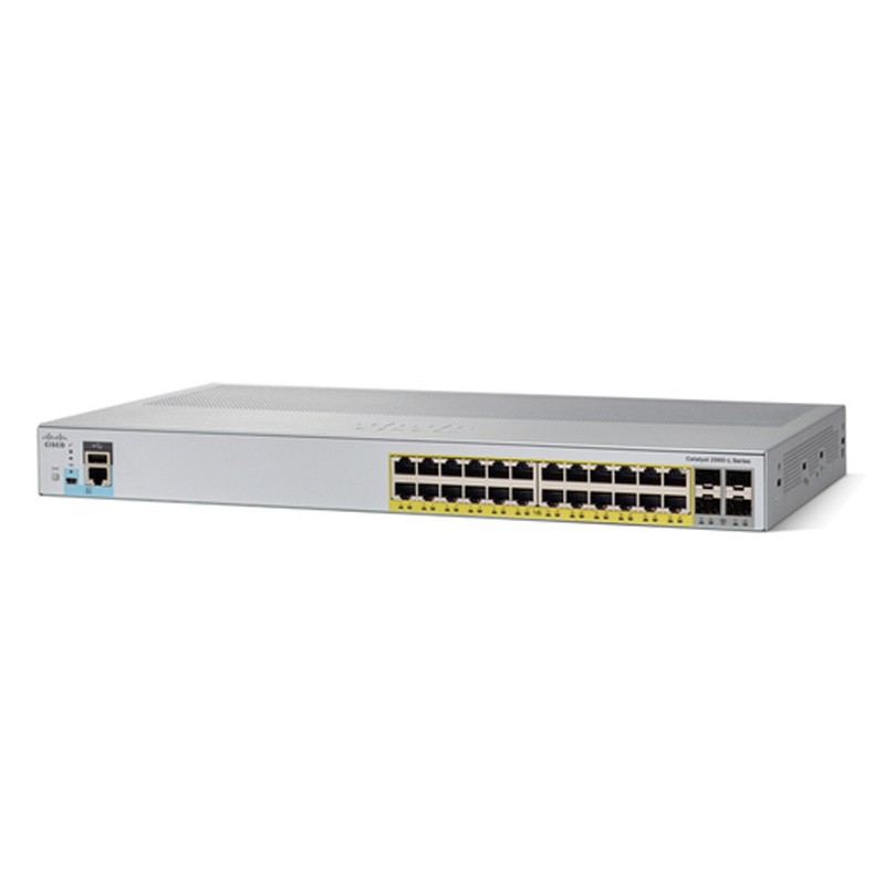 Cisco Catalyst 2960L 24 port POE Switch WS-C2960L-24PS-LL