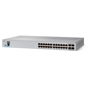 Cisco Catalyst 2960L 24 Port SFP Switch WS-C2960L-24TQ-LL 
