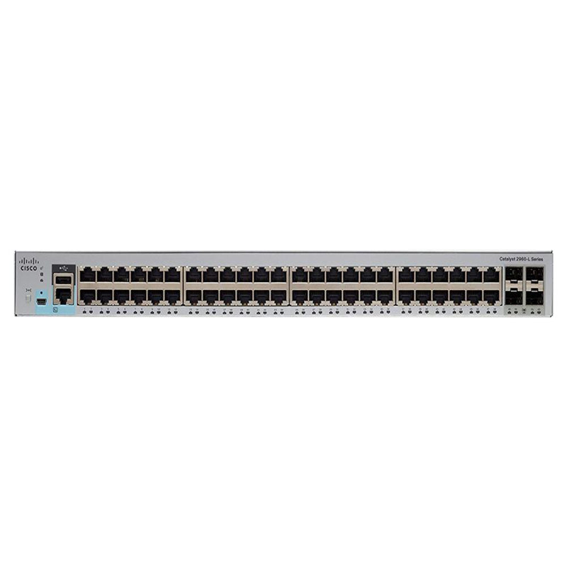Cisco Catalyst 2960L 10G SFP+ Switch WS-C2960L-48TQ-LL