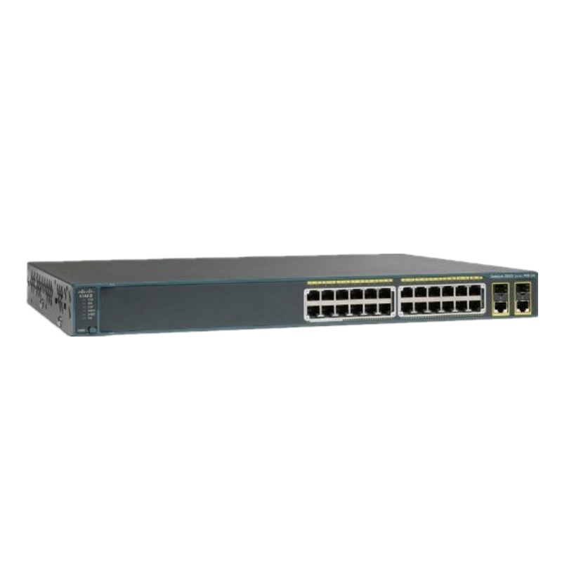 Cisco 2960 Plus 24 Port PoE Switch WS-C2960+24LC-S