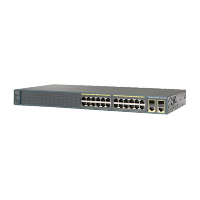 Cisco 2960 Plus 24 Gigabit SFP Ports Switch WS-C2960+24LC-L