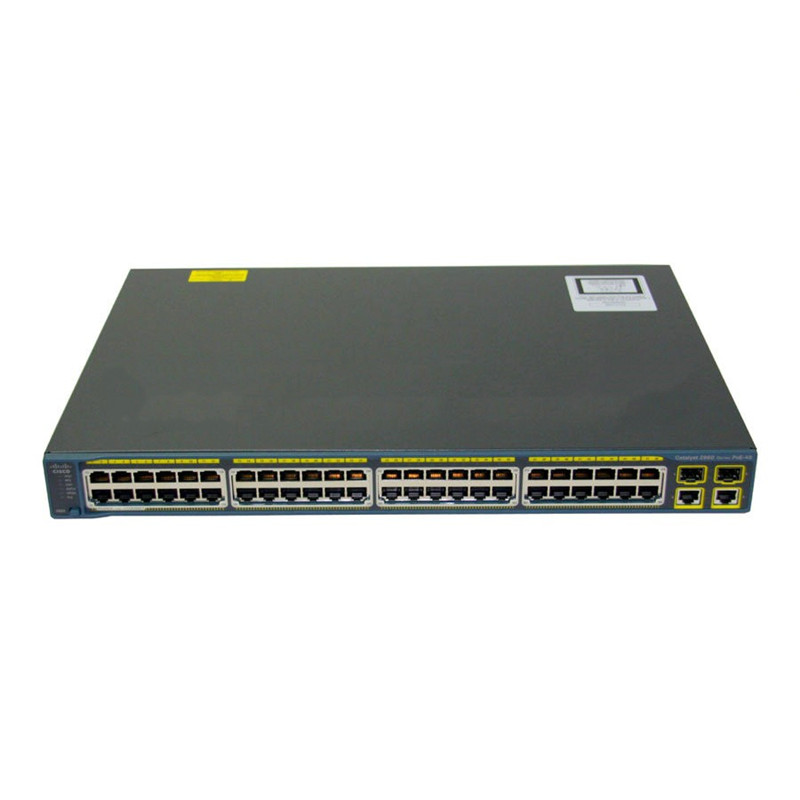 Cisco Catalyst 2960 48 Port POE Switch WS-C2960-48PST-S