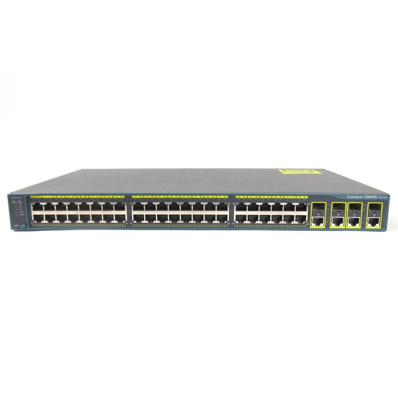 Cisco Catalyst 2960G 48 Port SFP Switch WS-C2960G-48TC-L