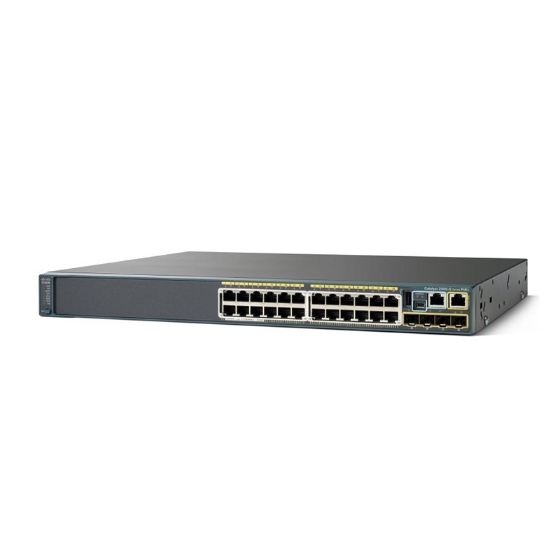 Cisco Catalyst 2960S 24 Port PoE Switch WS-C2960S-24PS-L