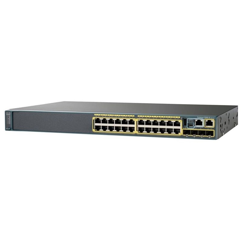 Cisco Catalyst 2960S 24 Port SFP Switch WS-C2960S-24TS-L