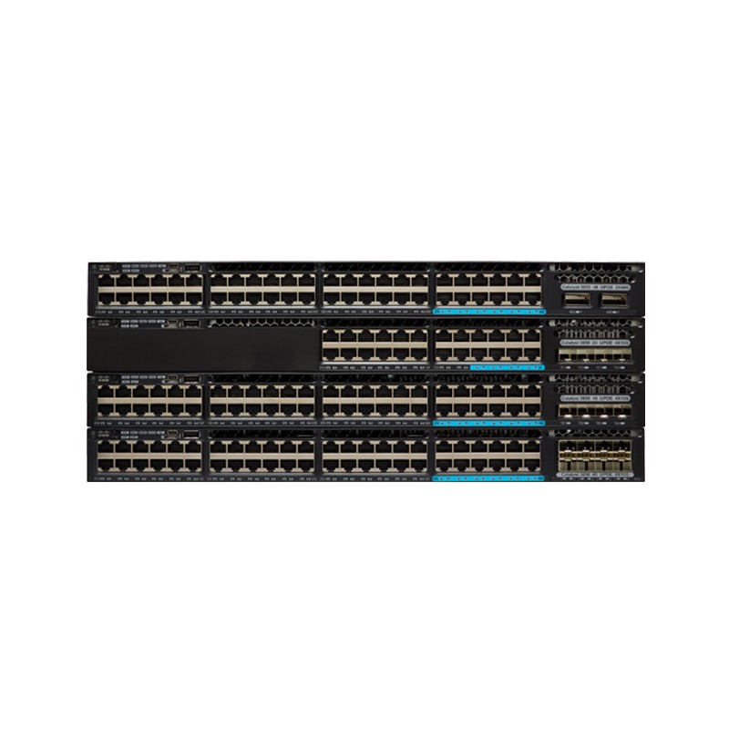 Cisco Catalyst 3650 24 Port mGig Switch WS-C3650-8X24PD-L