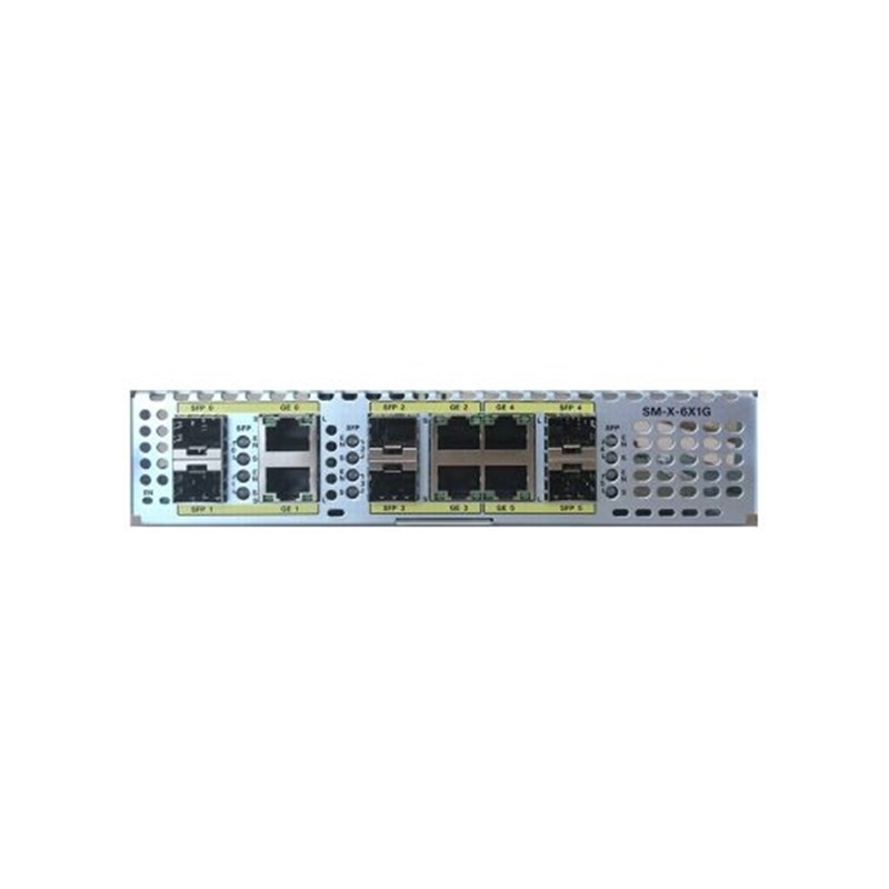 Cisco 6-Port High-Density GE WAN Service Module SM-X-6X1G