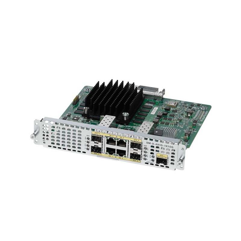Cisco 4-Port High-Density GE WAN Service Module SM-X-4X1G-1X10G